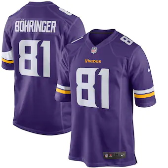 youth nike moritz bohringer purple minnesota vikings team c